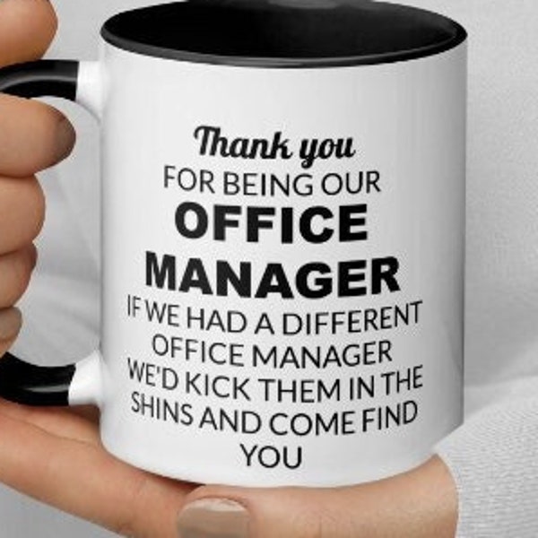 Office Manager Gift, Office Manager Gift For Women Men, Office Manager Appreciation Promotion Gift, Thank You For Being Our Office Manager