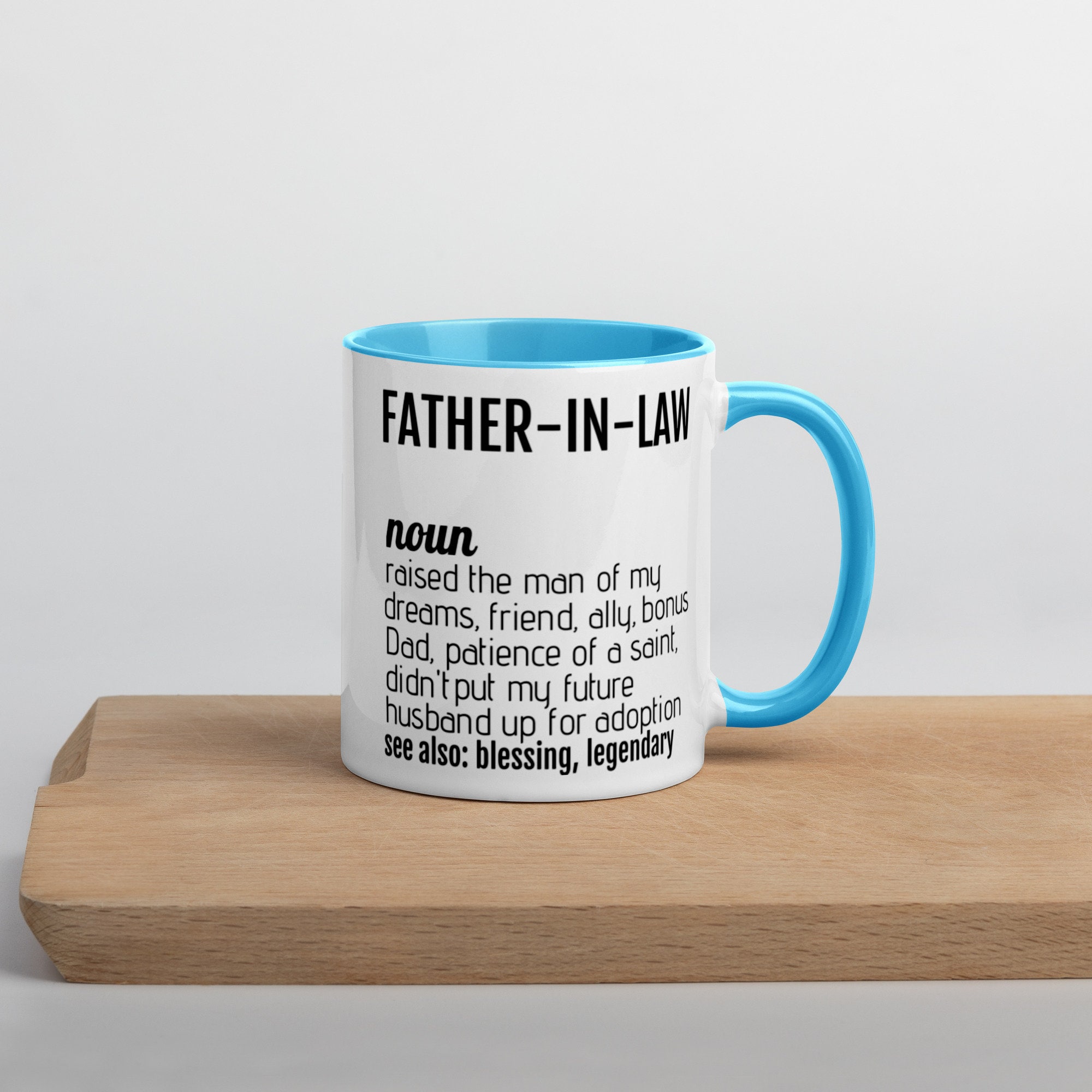 Father in Law Gift, Father-in-law Coffee Mug Gift, Father in Law ...