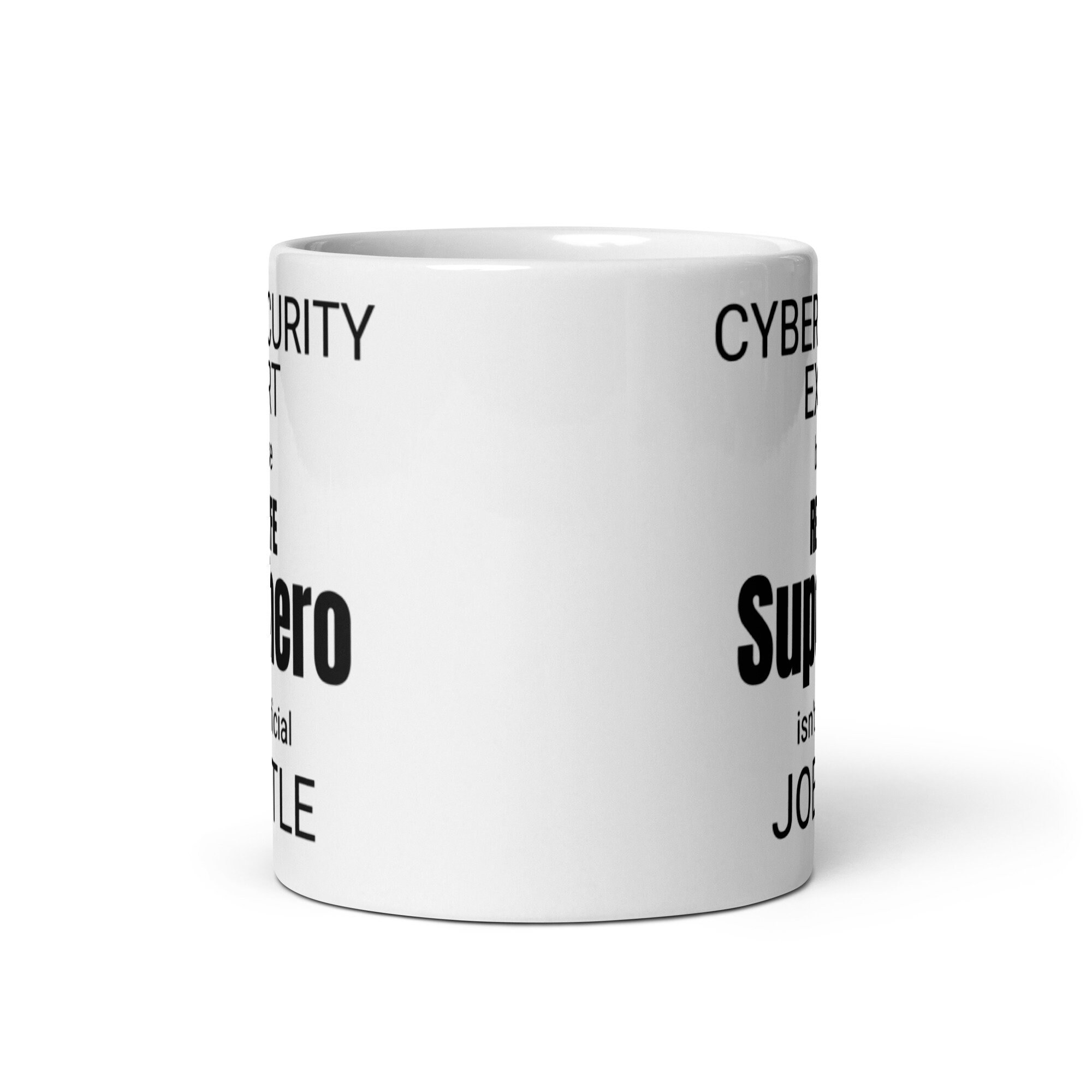 Cyber Security Expert Mug Real-life Superhero Coffee Mug, Funny Cyber 