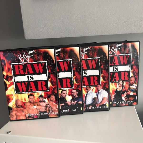 WWF raw is war 2000 box set