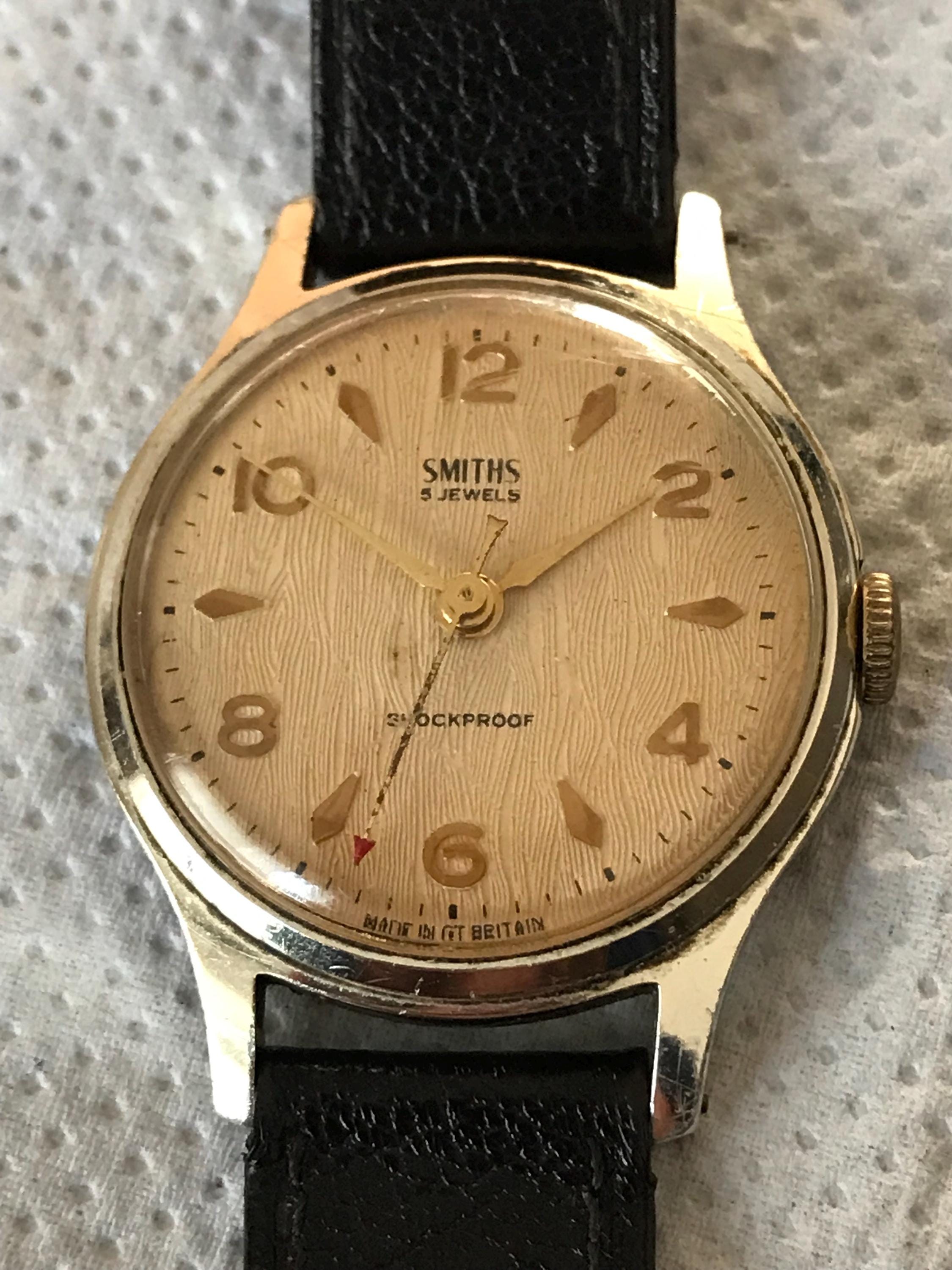 Hents Vintage Hand Wind SMITHS Jewel Wrist Watch Ireland