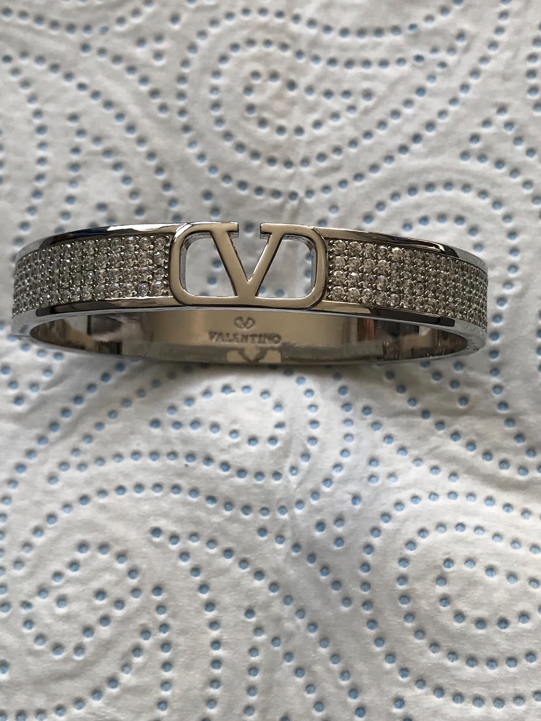 ブレスレット VALENTINO Bracelets Valentino Garavani Black Leather Rockstud Bracelet | italist
