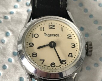 vintage ingersoll wrist watch