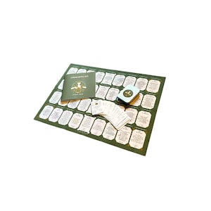 Lenormand Set de cartes d'apprentissage pour débutants 9x4 Français Apprendre à tirer les cartes Deck et gabarit de tirage comme tissu