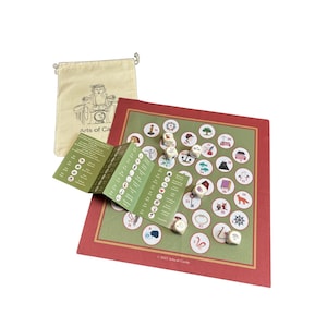Jeu de dés Lenormand avec tableau de maisons