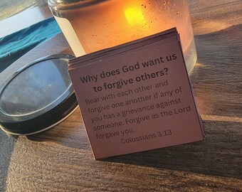 Gesprekskaarten Faith-tafel | Vragen over christelijk familiediner | Afdrukbare gespreksstarters over de Schrift | Grain & Grace-afdrukbare items