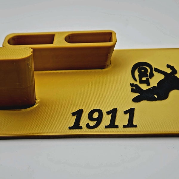 Kimber 1911 .45 ACP Pistol Display Stand With Mag Holder