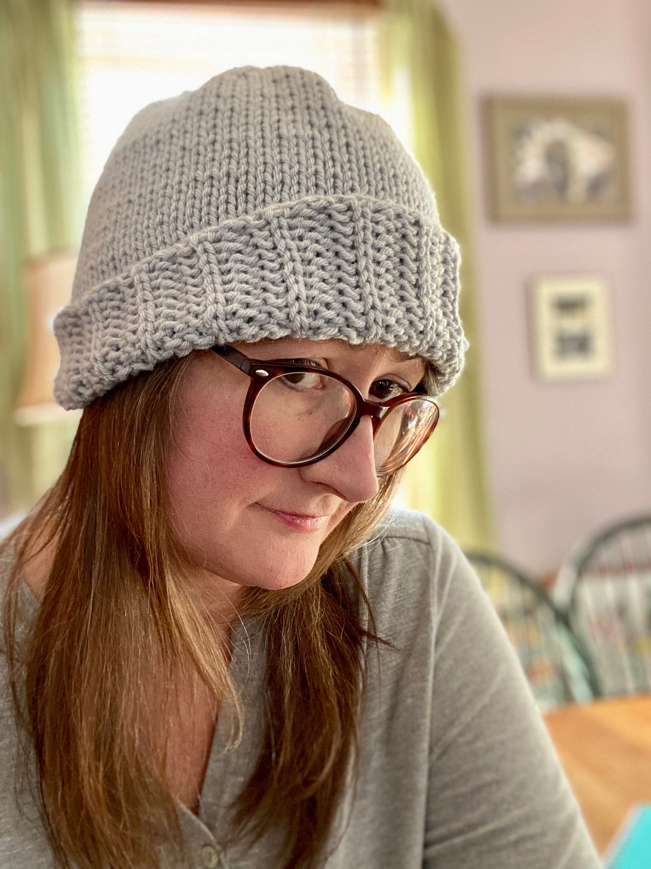 ニットキャップ・ビーニー Matin Kim GRADATION SNUG KNIT BEANIE BUK517 kyte-baby-chunky-knit-adult-
