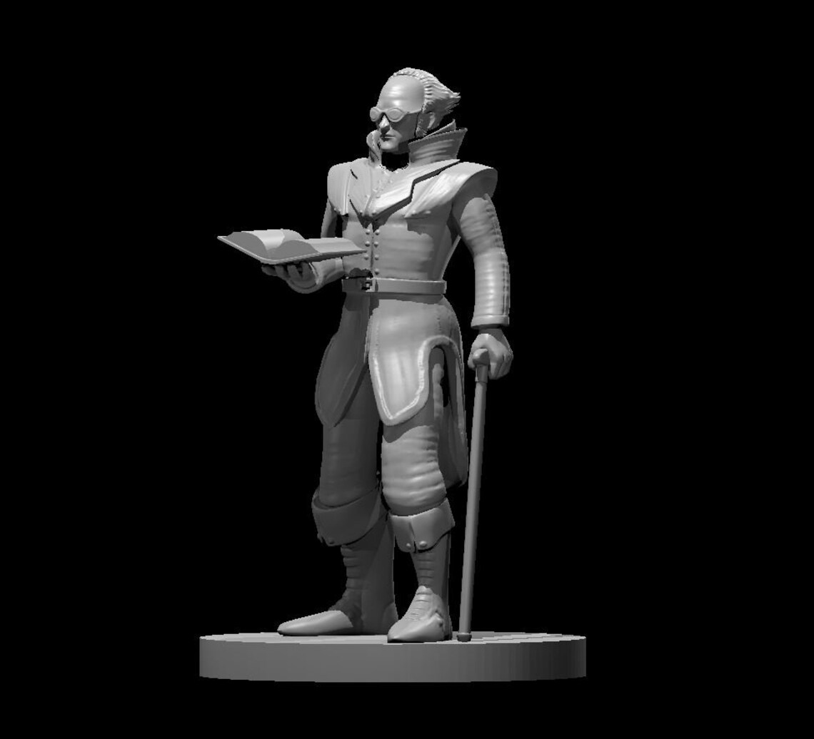 Rictavio curse of strahd dungeons and dragons rpg miniature etsy