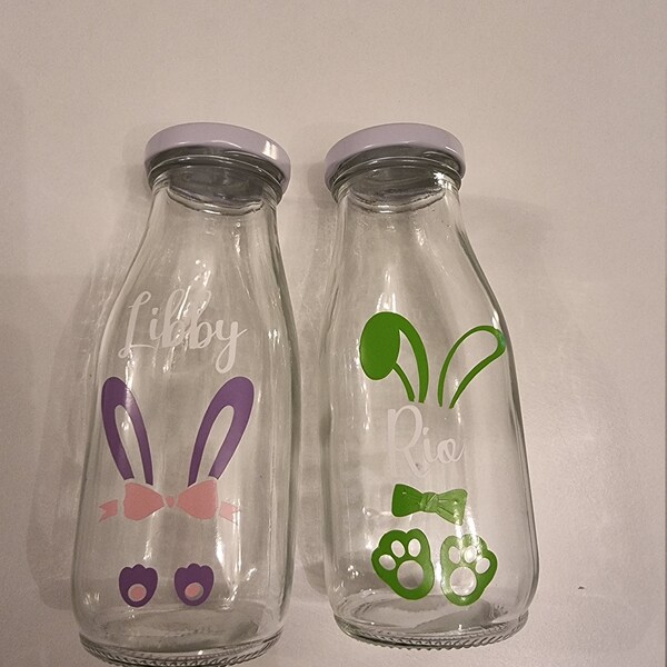 Easter Milk Bottles Etsy