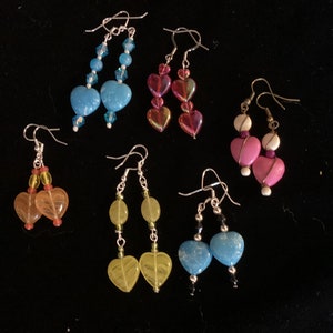 Heart earrings