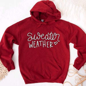 Sweater Weather Cozy Autumn Hoodie
