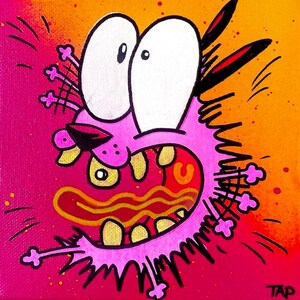 Courage the Cowardly Dog Print