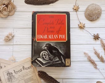 Edgar Allan Poe - Racconti e poesie complete - Edizione Vintage 1938 - Modern Library HCDJ