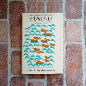 VTG Introduction to Haiku Remy Charlip Art Edward Gorey Typography HCDJ 1958