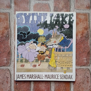 Kinderbuchklassiker: Swine Lake von James Marshall und Maurice Sendenak - Where The Wild Things Are Autor Erstausgabe HCDJ 1999