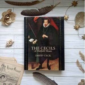 Vintage Book: The Cecils of Hatfield House David Cecil 1973 First Edition Hardcover Dustjacket