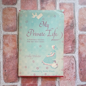 Vintage Book: Diary Personal Record For Teen Years 1960s HCDJ My Private Life