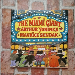 Vintage Kinderbuch: The Miami Giant First Edition Hardcover von Maurice Addak, wo die Wilden Dinge sind Autor