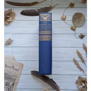Vintage Book: The American Language By H.L. Mencken Vintage 1949 Fourth Edition Hardcover