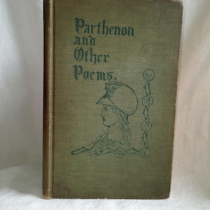 Antique Book: Parthenon, Other Poems Antique Roman Poetry Anthology Circus Maximus Illustrated