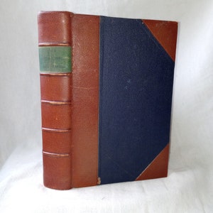 Antique Book: The Upton Letters Arthur Christopher Benson 1907 Second Edition Leatherbound Binding Hardcover Antique