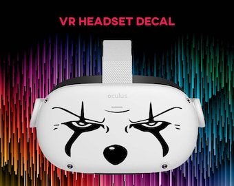 Calcomanía de auriculares VR: ojos Pennywise