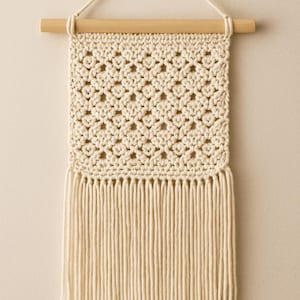 Boho Wandbehang gehäkelt *nur Muster* Anfängerfreundlich