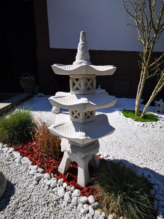Asian Lamp Japanese Stone Lantern 80 ...