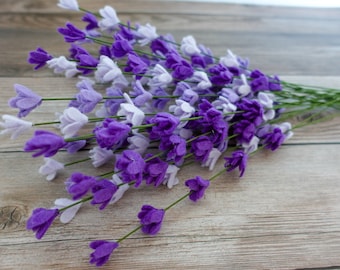 Felt Lavender Flower Stem
