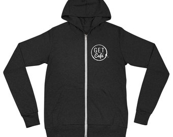 GET CaféUnisex zip hoodie