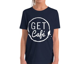 GET Café Youth Short Sleeve T-Shirt