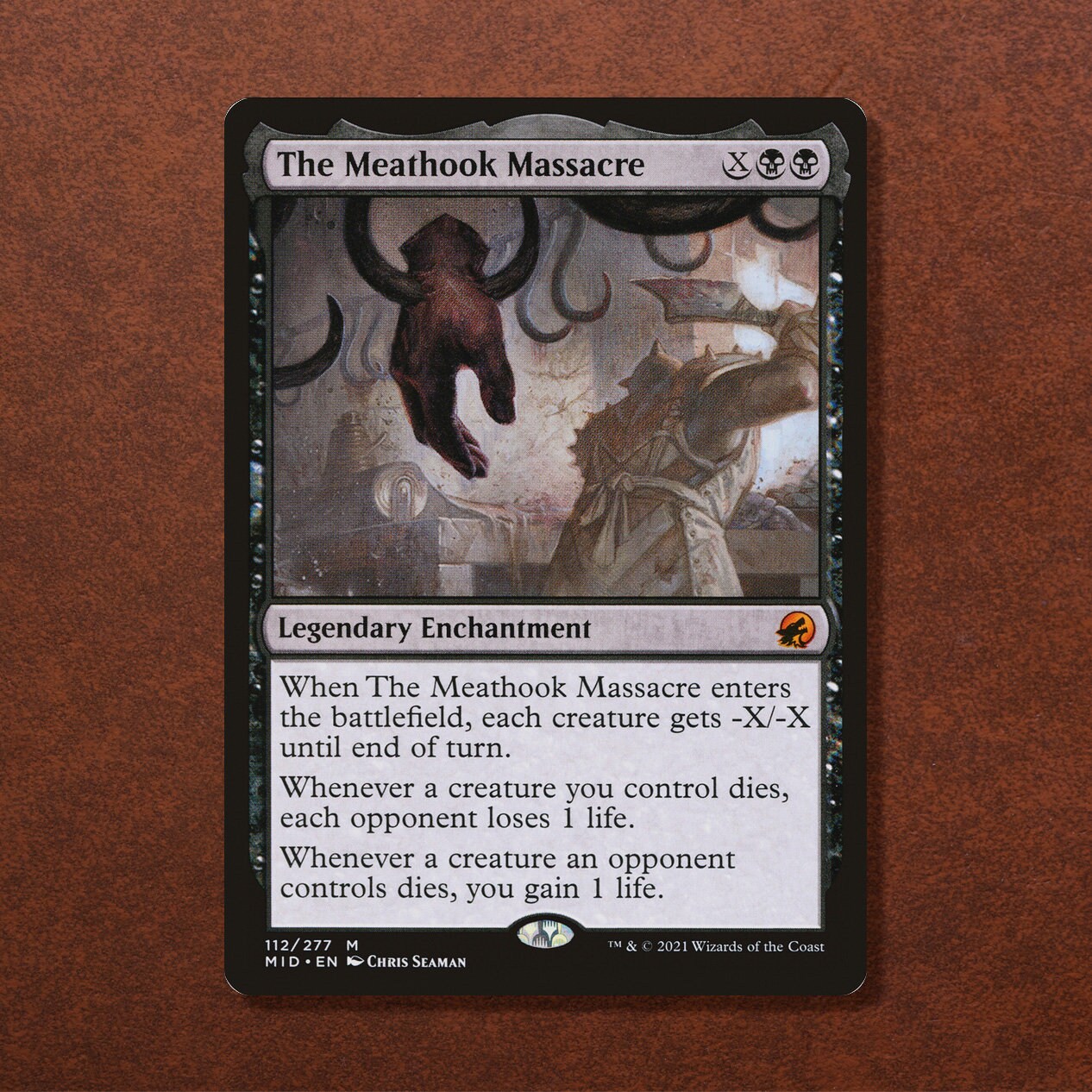 The Meathook Massacre Innistrad Midnight Hunt please READ Etsy
