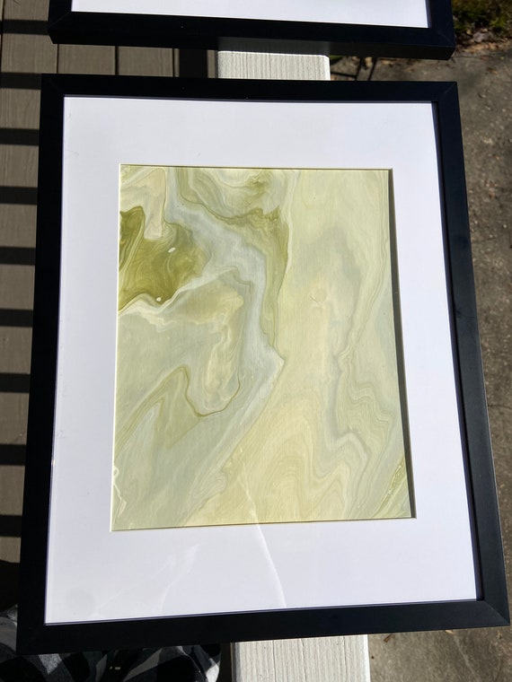 SAGE GREEN in Frame Etsy