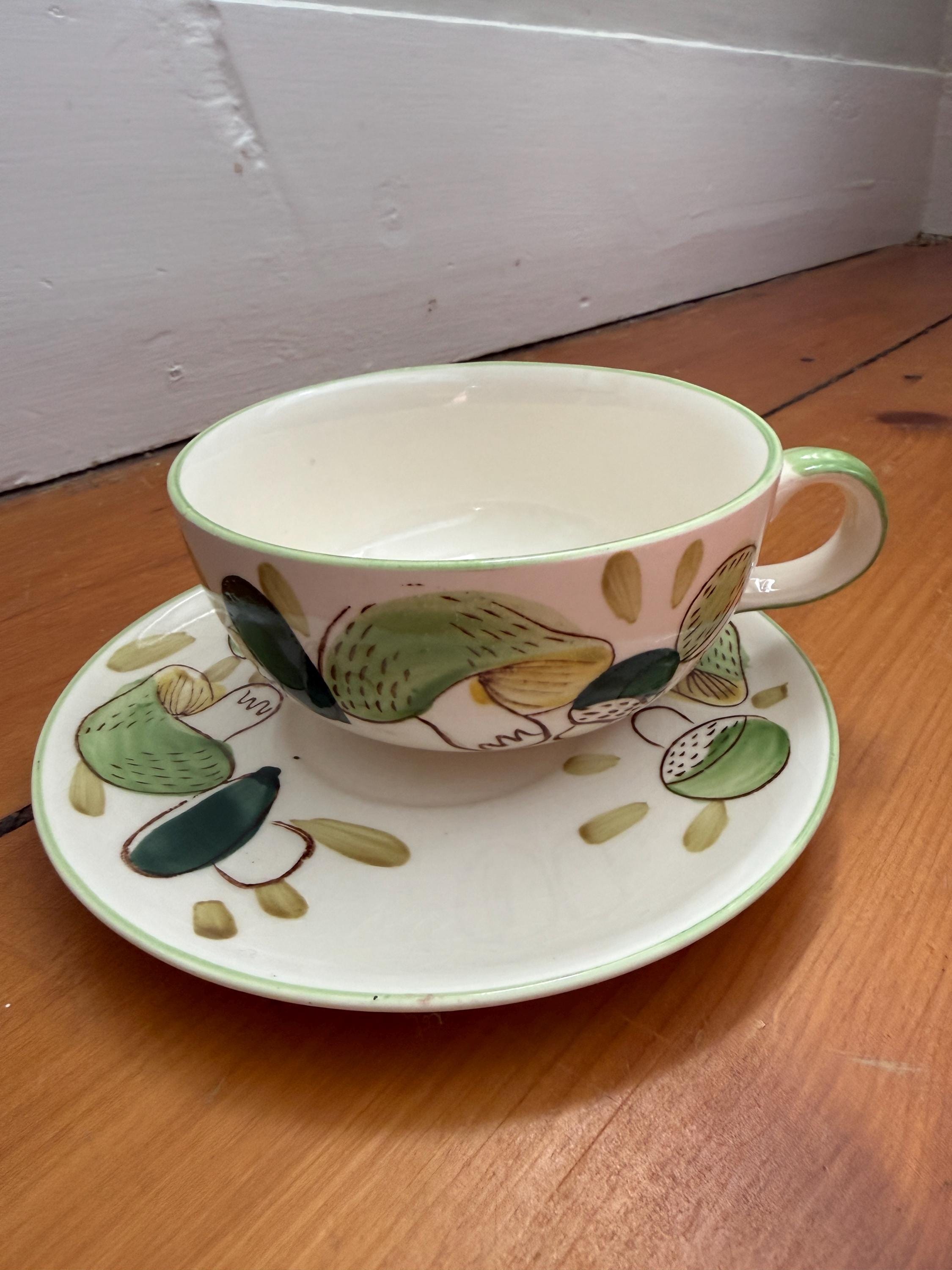 Vintage Mushroom Dinnerware - Etsy