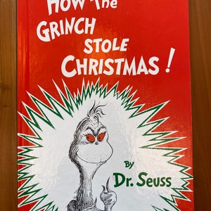 How The Grinch Stola Christmas von Dr. Seuss - 1985 Hardcover
