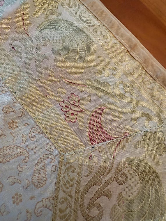 ペイズリー柄テーブルランナー - 長さ72インチ x 16インチ