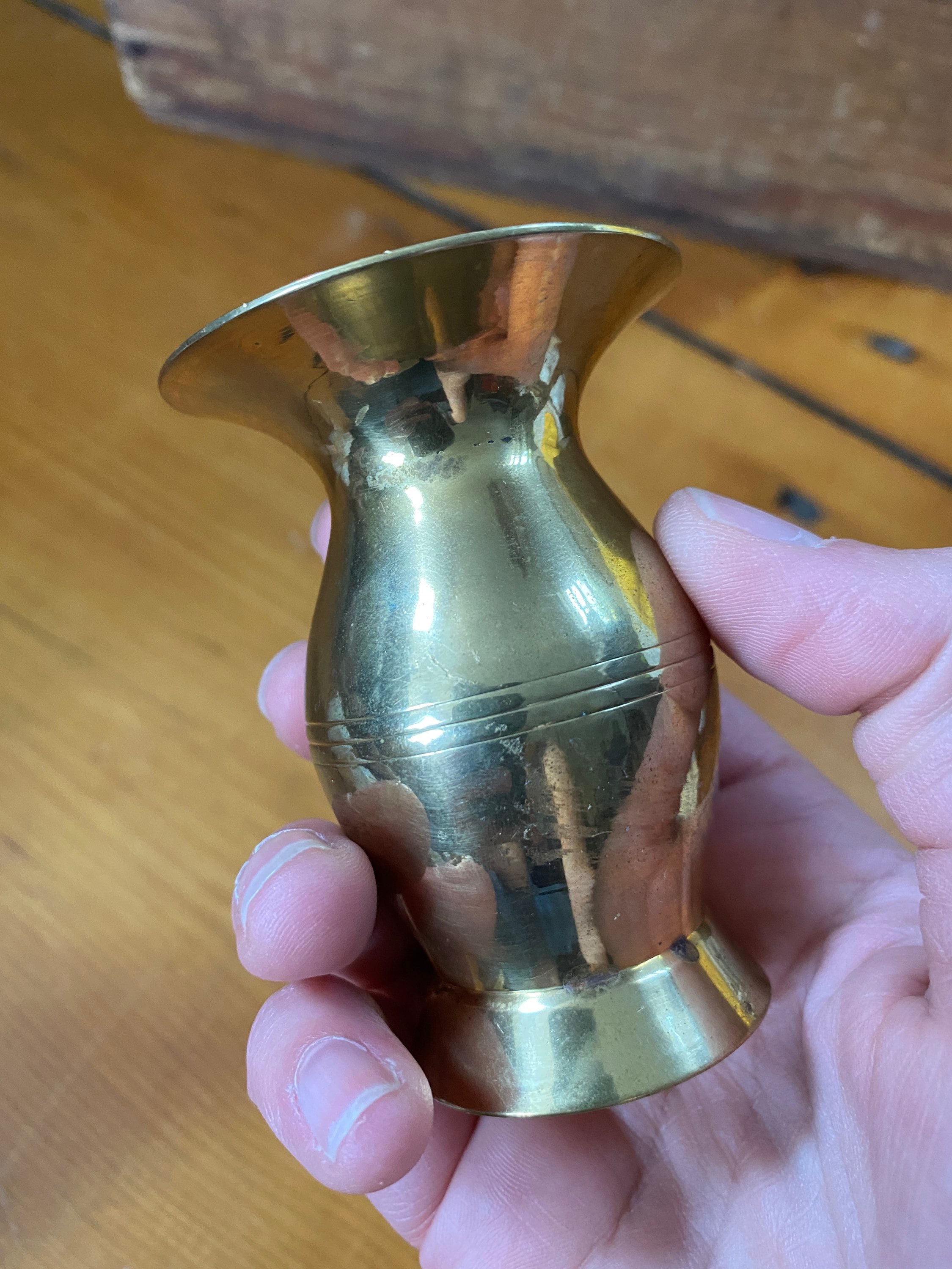 ヴィンテージ真鍮花瓶セット ミニ ヴィンテージ 真鍮花瓶 - インド製 - 真鍮製バド花瓶 - Etsy 日本