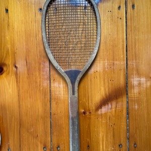 Antique Tennis Racket - Vintage Sports - Antique Wall Decor