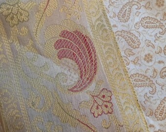 ペイズリー柄テーブルランナー - 長さ72インチ x 16インチ