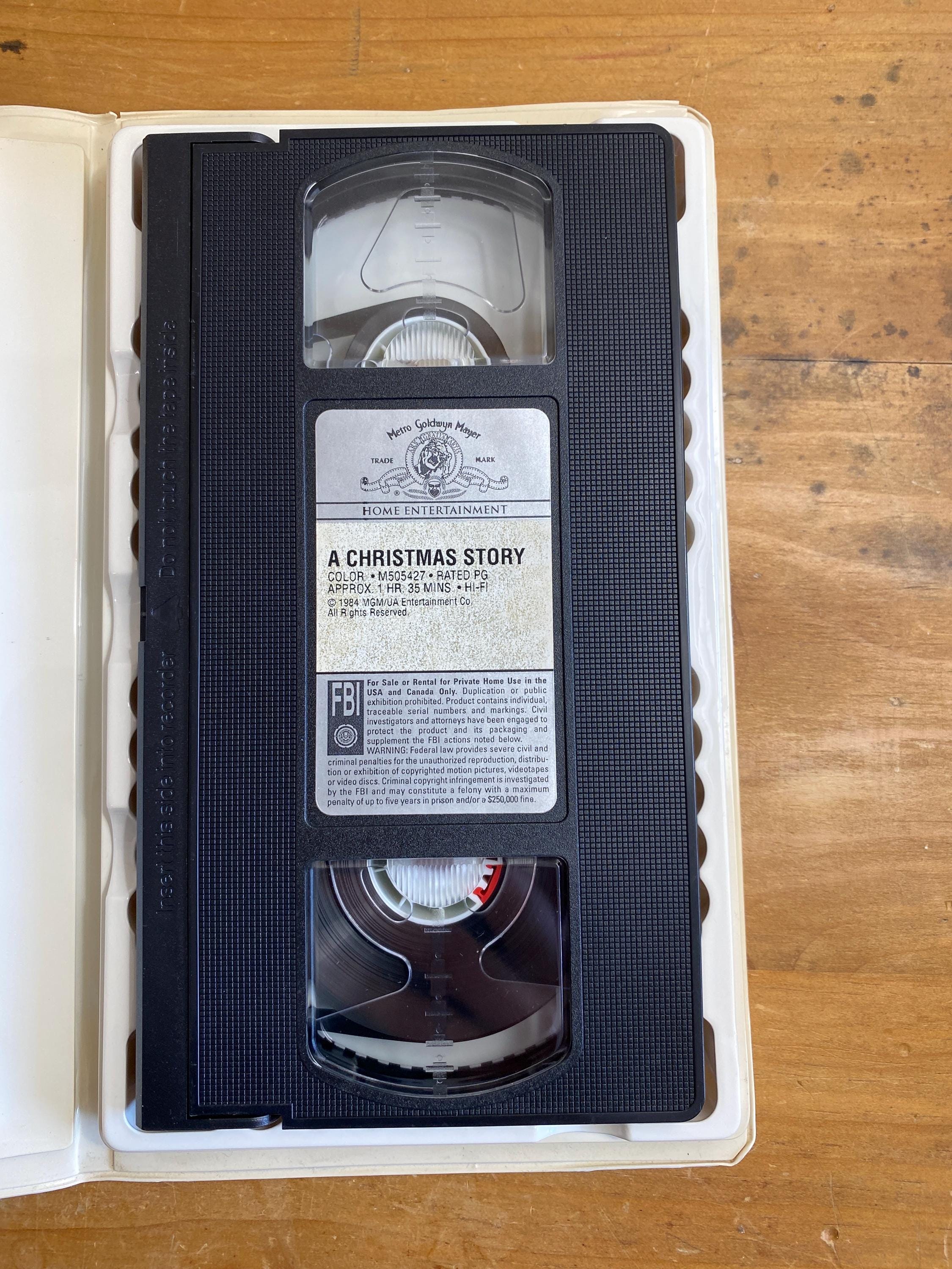 A Christmas Story- 1998 VHS With Original Clamshell - Classic