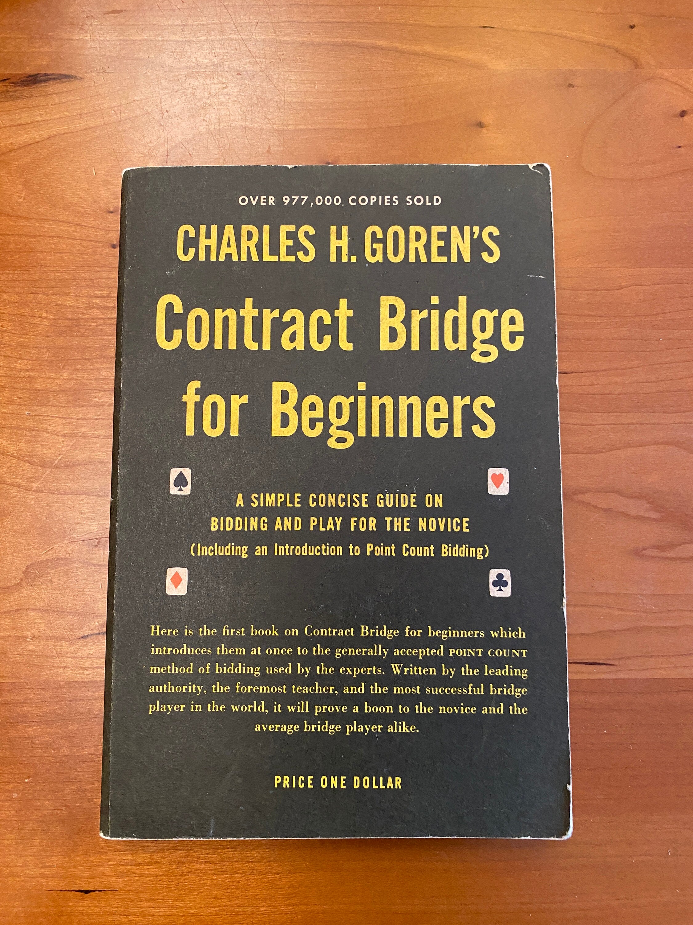 初心者のためのコントラクトブリッジ チャールズ H. ゴーレン著 - 1953 サイモン & シュスター - Etsy 日本