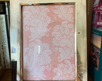 Vintage Silver Tone Picture Frame - 5x7 Photo Display
