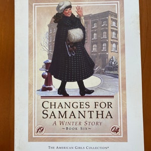 American Girl Samantha Parkington Książka - Zmiany dla Samanthy - 1988 Pleasant Company Miękka oprawa