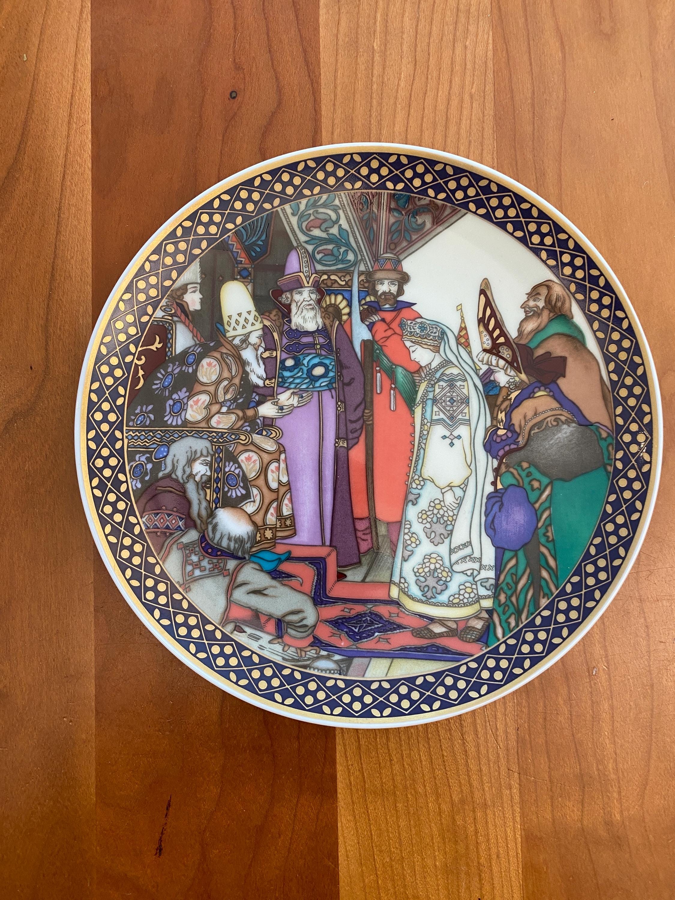 Villeroy & Boch Russian Fairy Tale Plate- the Snow Maiden 