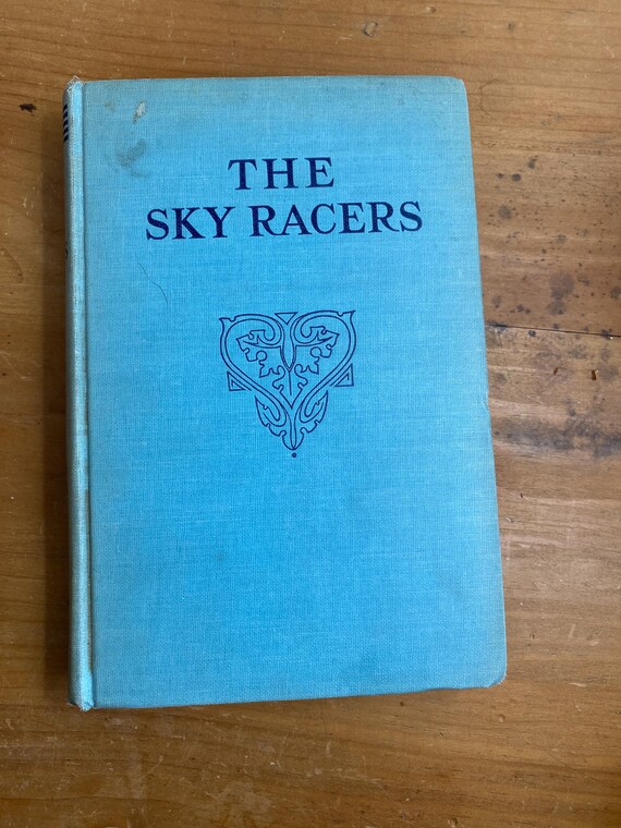 Trio of Blue Vintage Hardcover Books - Set of 3 Vintage