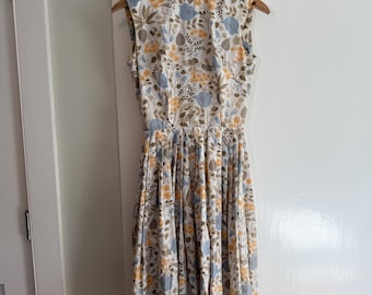 Vintage Stacy Ames Cotton Shift Dress - Vintage Fashion - DIY Wedding - Cocktails