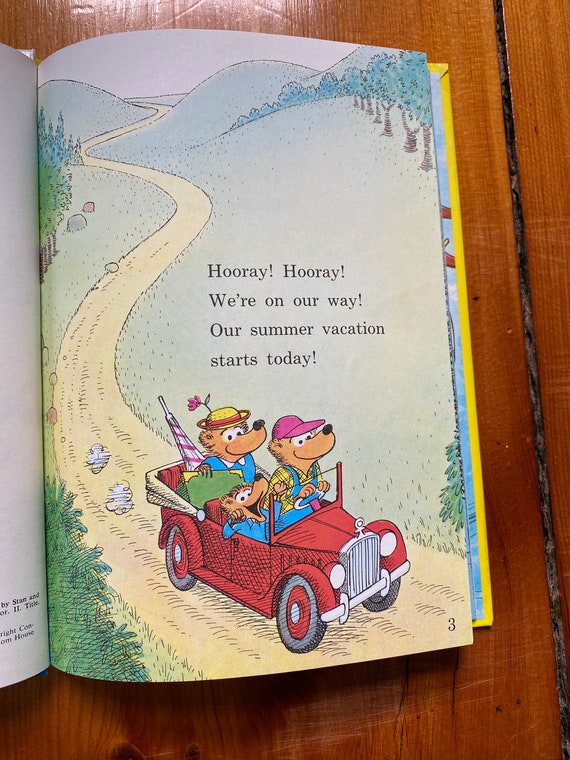 The Bears' Vacation by Stan and Jan Berenstain - 1980s Early