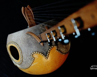 ANCIEN INSTRUMENT DE Musique A Cordes Kora Ou Banjo Ou Luth Ou Yukulele  EUR 40,00 - PicClick FR