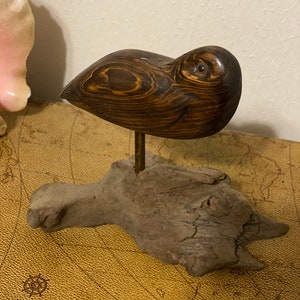 Sleeping Shorebird Decoy
